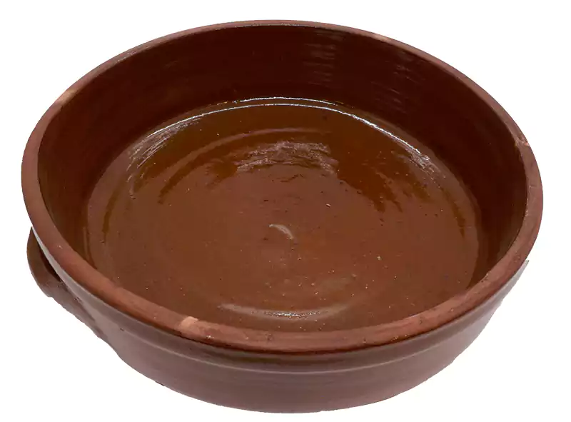 Medium honey pottery tray