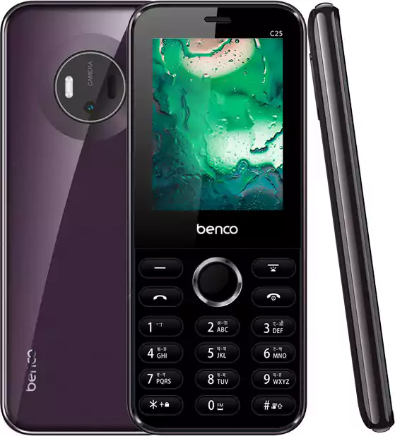 موبايل بينكو C25، ثنائي الشريحة، ذاكرة داخلية 32 ميجابايت، رامات 32 ميجابايت، شبكة الجيل الثاني، بنفسجي
