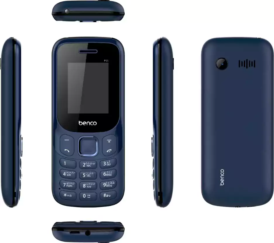 موبايل بينكو P11، ثنائي الشريحة، ذاكرة داخلية 32 ميجابايت، رامات 32 ميجابايت، شبكة الجيل الثاني، أزرق