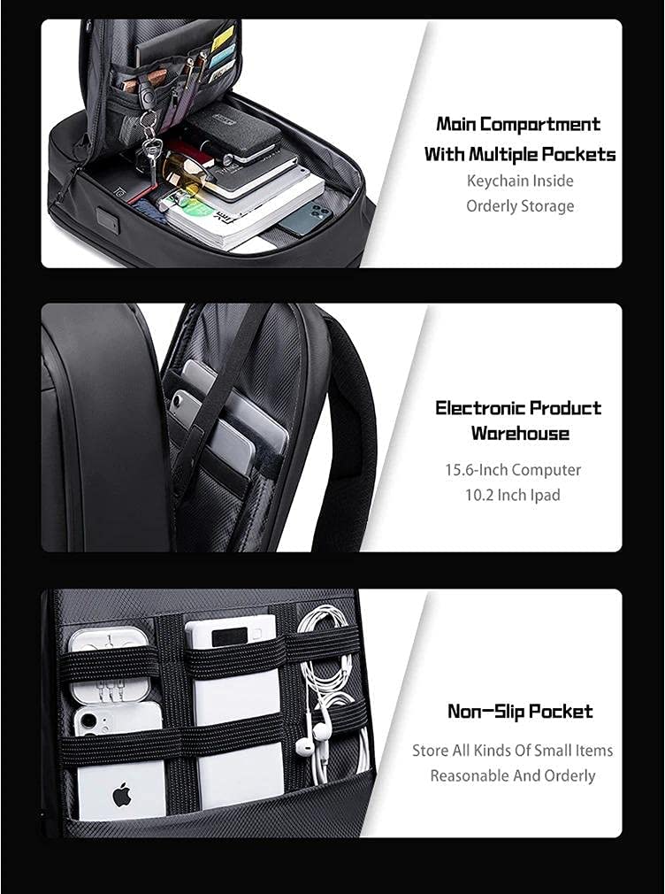 BAG BACK LABTOP ARTLCLE HUNTER B00443 BLACK