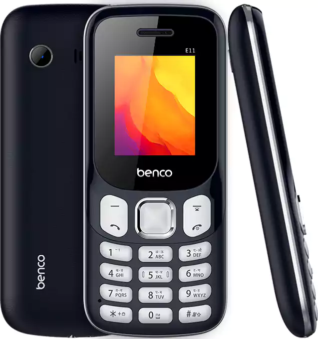 موبايل بينكو E11 ، ثنائي الشريحة ،بذاكرة داخلية 32  ميجابايت،رامات 32 ميجابايت ، شبكة الجيل الثاني ،أسود