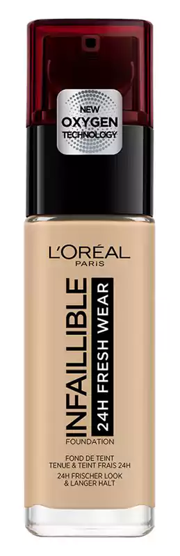 LOREAL INFAILLIBLE 24H FRESH WEAR FOUNDATION , 120 Vanilla