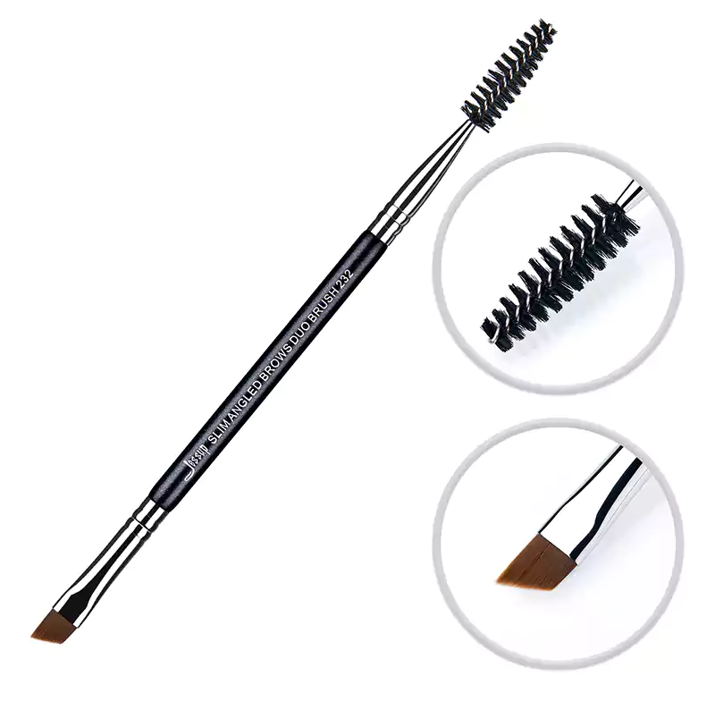 JESSUP Double-headed makeup brushes for eyebrows and eyelashes S152-232