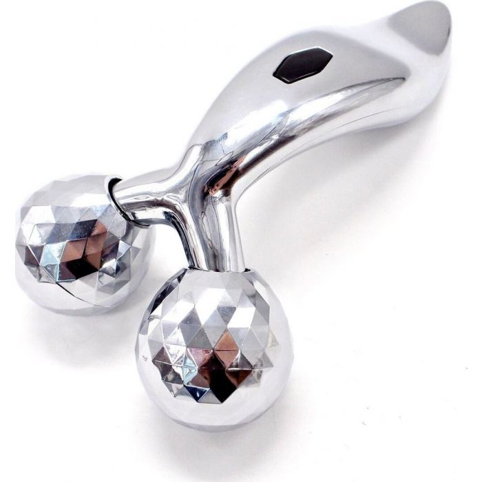 3D Face and Body Lifting Massager Tool, Gently Face and Neck Massager, Silver XC-209