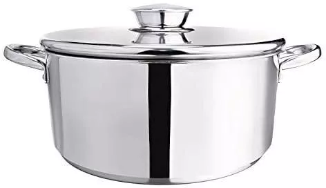 حلة المنيوم الدهان بيد استانلس، مقاس 26، فضي