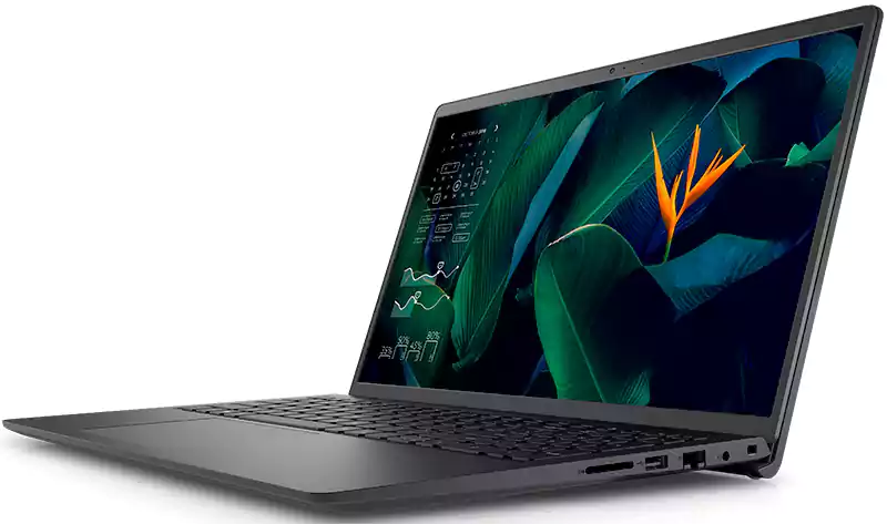 Dell Vostro 3515 Laptop, AMD® Ryzen7™ 3700U Processor, 8GB RAM, 512GB SSD HDD, AMD Radeon Graphics, 15.6 Inch HD, Ubuntu, Black