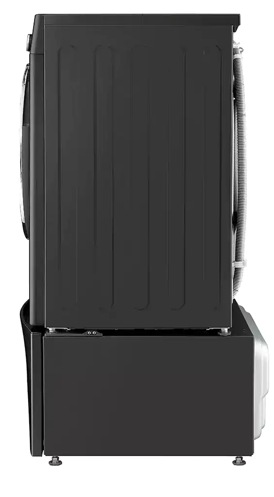 LG TwinWash Fully Automatic Washing Machine, Front Load, 12 Kg, ThinQ, Black, FT015V9BL