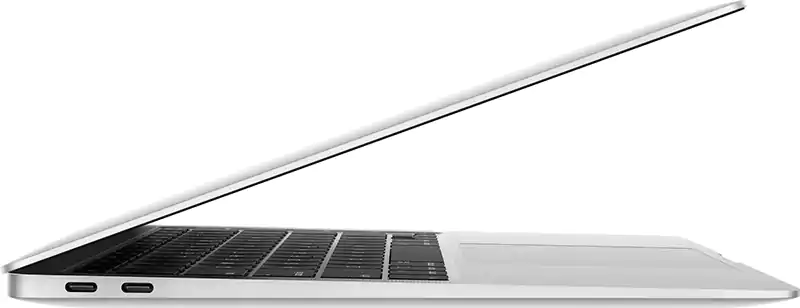 لاب توب ابل ماك بوك اير A2337، معالج Apple M1 chip with 8-core CPU and 7-core GPU، رامات 8 جيجابايت، 256 جيجابايت SSD هارد، شاشة 13 بوصة، macOS، رمادي