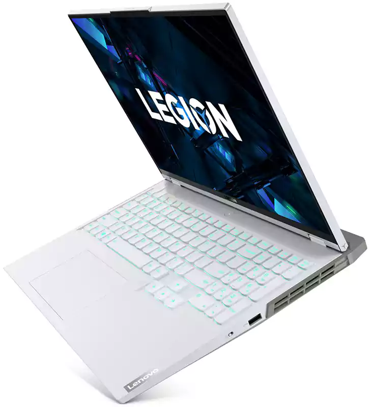 لاب توب لينوفو ليجن 5 برو، معالج Intel® Core™ i7-11800H، الجيل الحادي عشر، رامات 16 جيجابايت، 1 تيرابايت SSD هارد، NVIDIA® GeForce RTX™ 3060 - 6GB GDDR6، شاشة 16 بوصة WQXGA IPS، رمادي فاتح