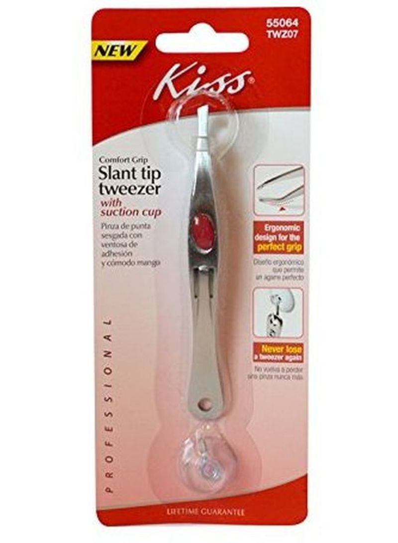 ملقاط  شعر معدني من كيس ، فضي TWZ07