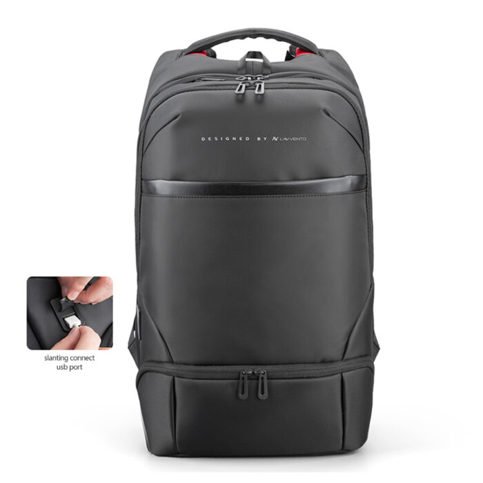 BAG BACK 2B LAVVENTO BLACK BG416