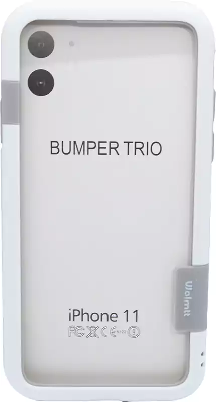 جراب موبايل أيفون 11، أبيض