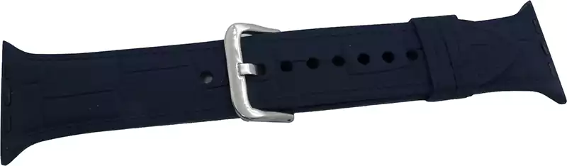 استيك ساعة ،سيليكون، 42-44 مم ،ازرق