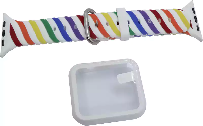 Watch band, silicone, 42 mm, colors