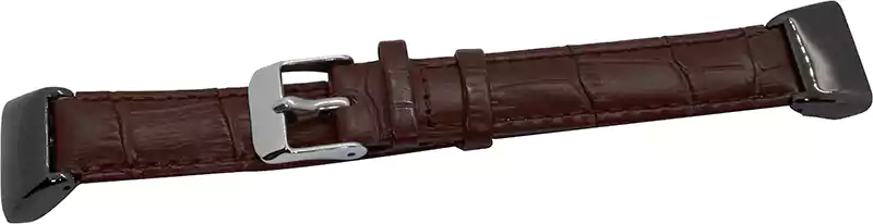 استيك ساعة ،6 هونر، جلد،بني