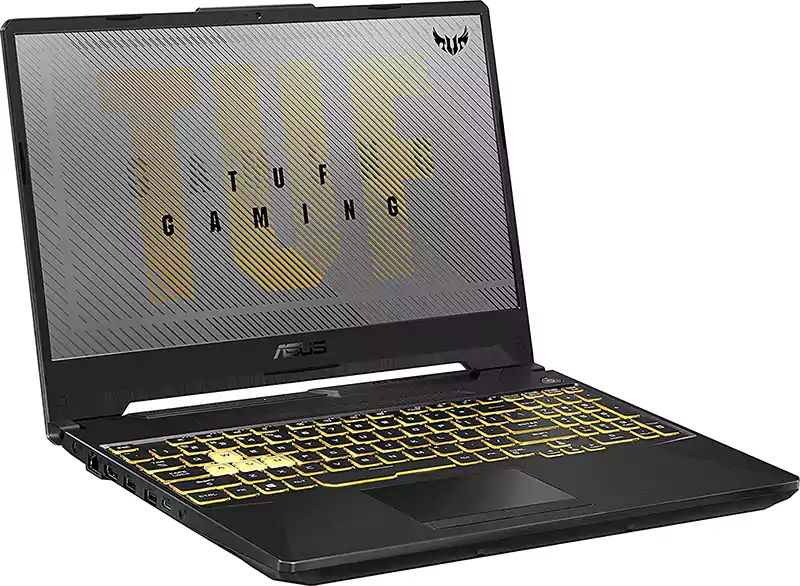 ASUS TUF Gaming Laptop F15 FX506HEB-HN154T, 11th, Intel Core I7-11800H, 16GB RAM, 1TB M2 NVMe™ PCIe® 3.0 SSD, NVIDIA® GeForce RTX™ 3050, 15.6 inch FHD Display, Windows 10, Gray