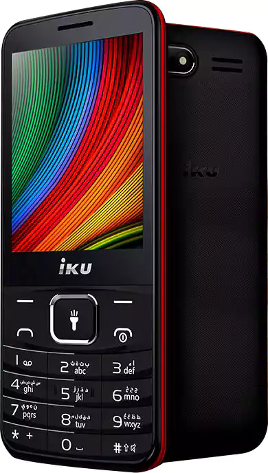 موبايل اي كي يو R280، ثنائي الشريحة، ذاكرة داخلية 32 ميجابايت، رامات 32 ميجابايت، شبكة الجيل الثاني، أحمر