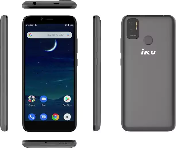 موبايل أي كيه يو A6، ثنائي الشريحة، ذاكرة داخلية 32 جيجابايت، رامات 1 جيجابايت، شبكة الجيل الثالث، رمادي