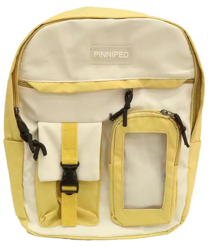 حقيبة ظهر مدرسية بيني بيد، أصفر