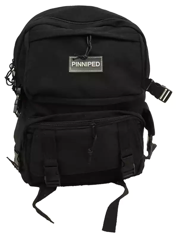 PinniPed Back bag , Black