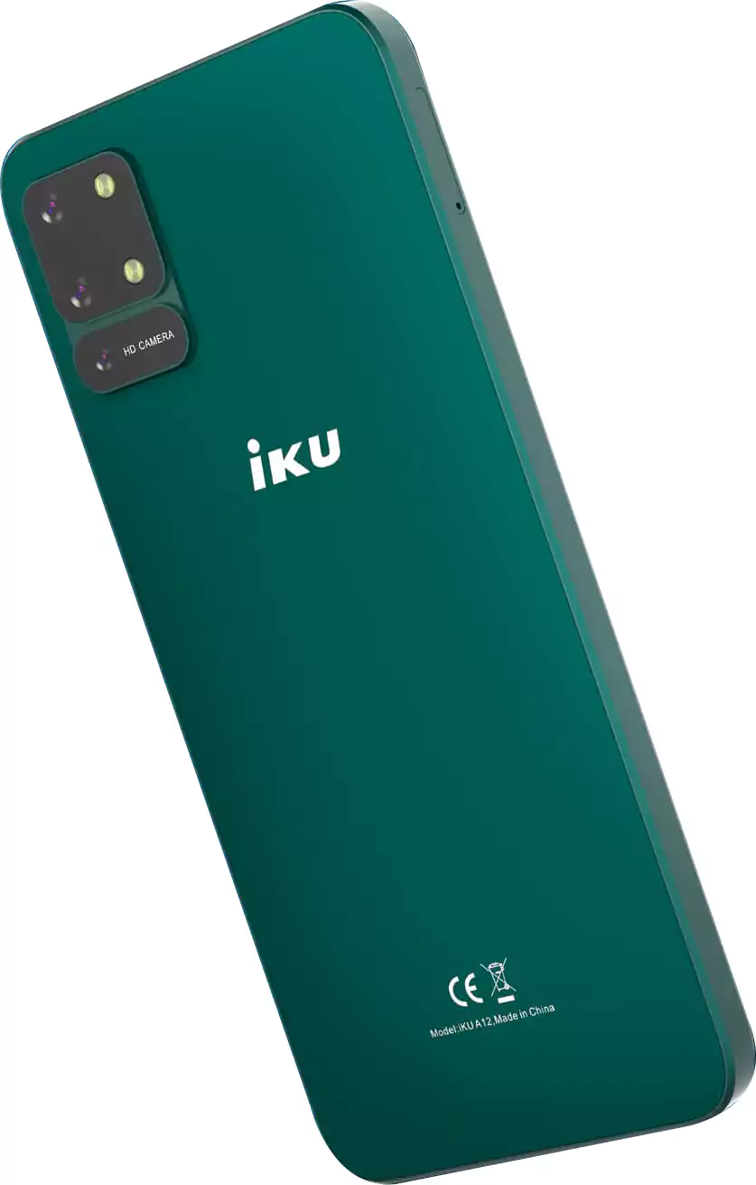 IKU A12 Dual SIM Mobile , 64GB Internal Memory, 4GB RAM, Velvet Green
