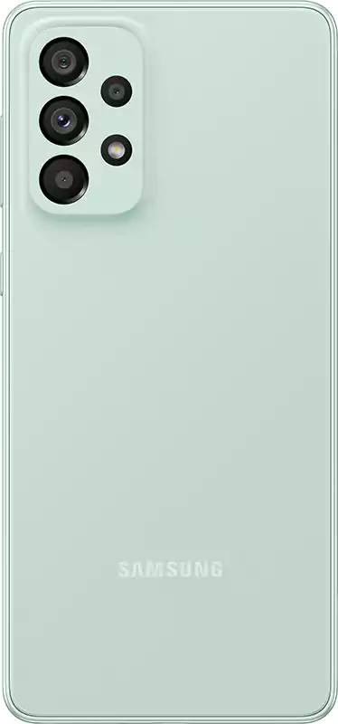 Samsung Galaxy A73 Dual SIM Mobile, 256GB Internal Memory, 8GB RAM, 5G Network, Green