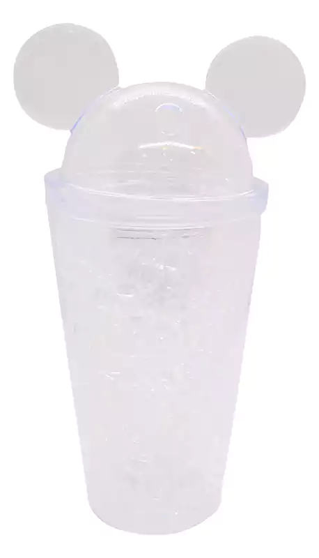 Acrylic strawberry cup - white