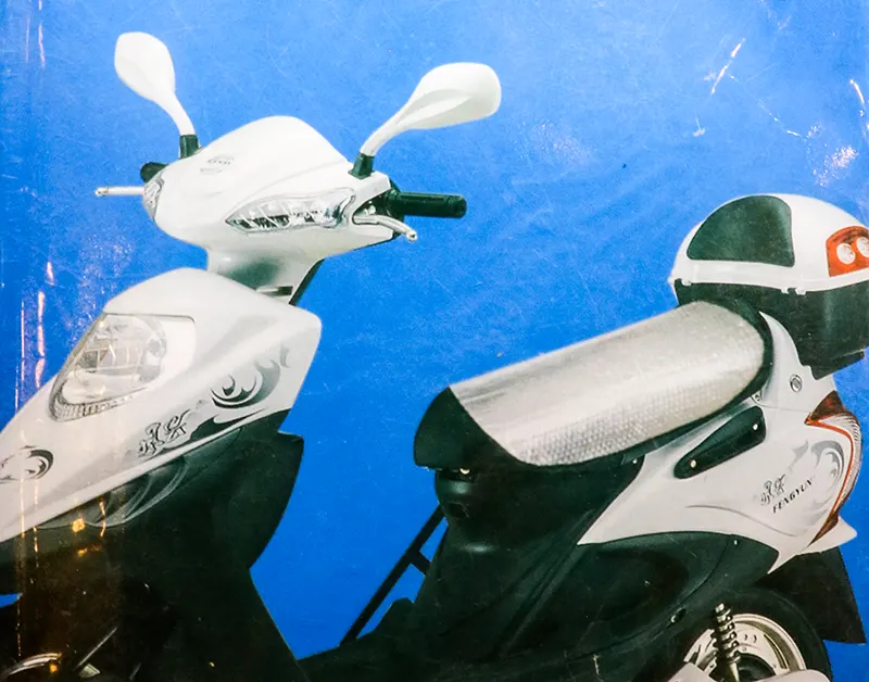 Plastic Fridge Mat - Blue