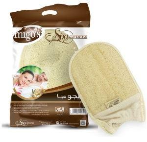 Migo's Round Spa Loofah 41164  Beige