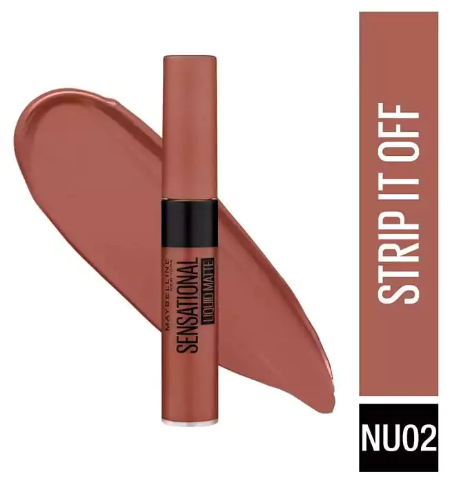 MAYBELLINE SENSATIONAL LIQUID MATTE NU02