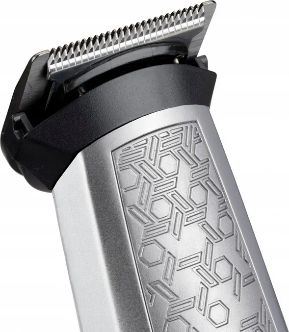 Babyliss Electric Hair Clipper for men 11×1, Rechargeable, Silver, 7256PE
