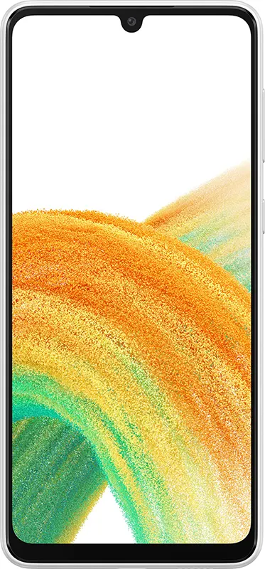 Samsung Galaxy A33 Dual SIM Mobile, 128GB Internal Memory, 8GB RAM, 5G Network, White
