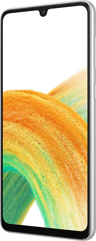 Samsung Galaxy A33 Dual SIM Mobile, 128GB Internal Memory, 8GB RAM, 5G Network, White