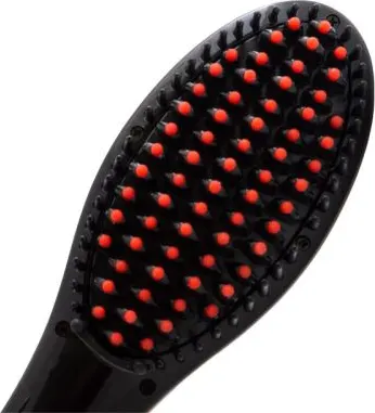 DSP Electric Hair Straightening Brush, 230°C, Black, E-10001SC