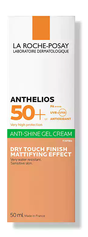 واقي من الشمس أنثيليوس إكس إل جل كريم تينتد بمعامل حمايه 50 من لاروش بوزيه 50مل