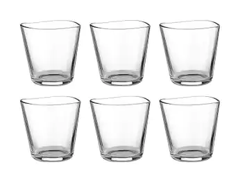 ocean sentico Set of 6 tea cups - clear