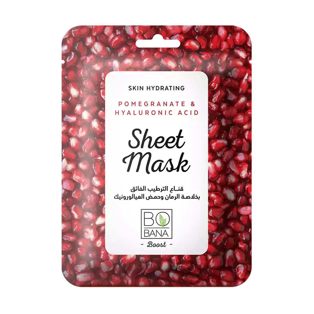 Bobana Pomegranate and Hyaluronic Sheet Mask