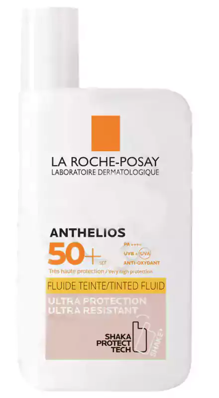 واقي من الشمس انتيليوس سائل ملون بمعامل حمايه + 50  من لاروش 50 مل