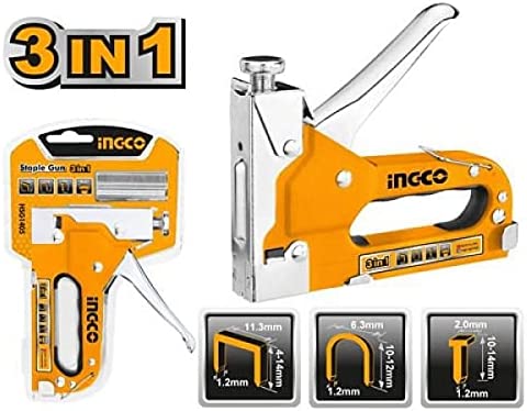 INGCO 3IN1 HSG1405 . Hand Stapler with Staples