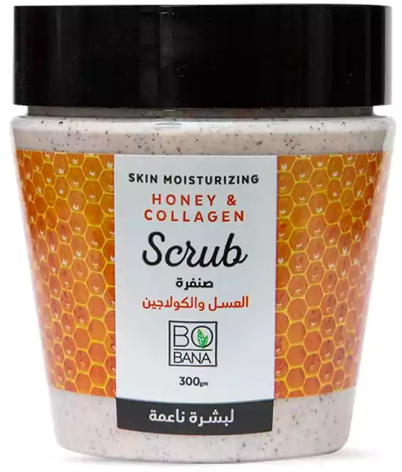 Bobana Scrub Cream With Honey And Collagen 300 gm