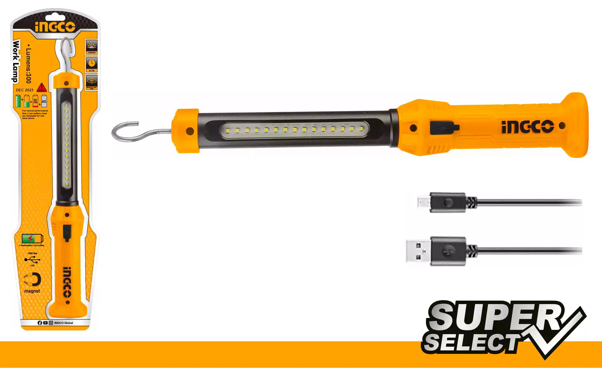 كشاف شحن معلق إنكو INGCO HWLI35261