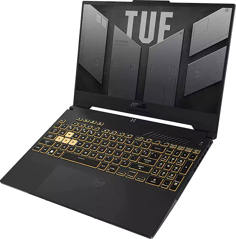 Asus Laptop TUF F15 FX507ZE-HN080W, 12th, Intel Core I7-12700H, 16GB RAM, 512GB PCIE SSD, NVIDIA RTX 3050TI 4GB, 15.6 inch 144HZ Display, Windows 11, Grey