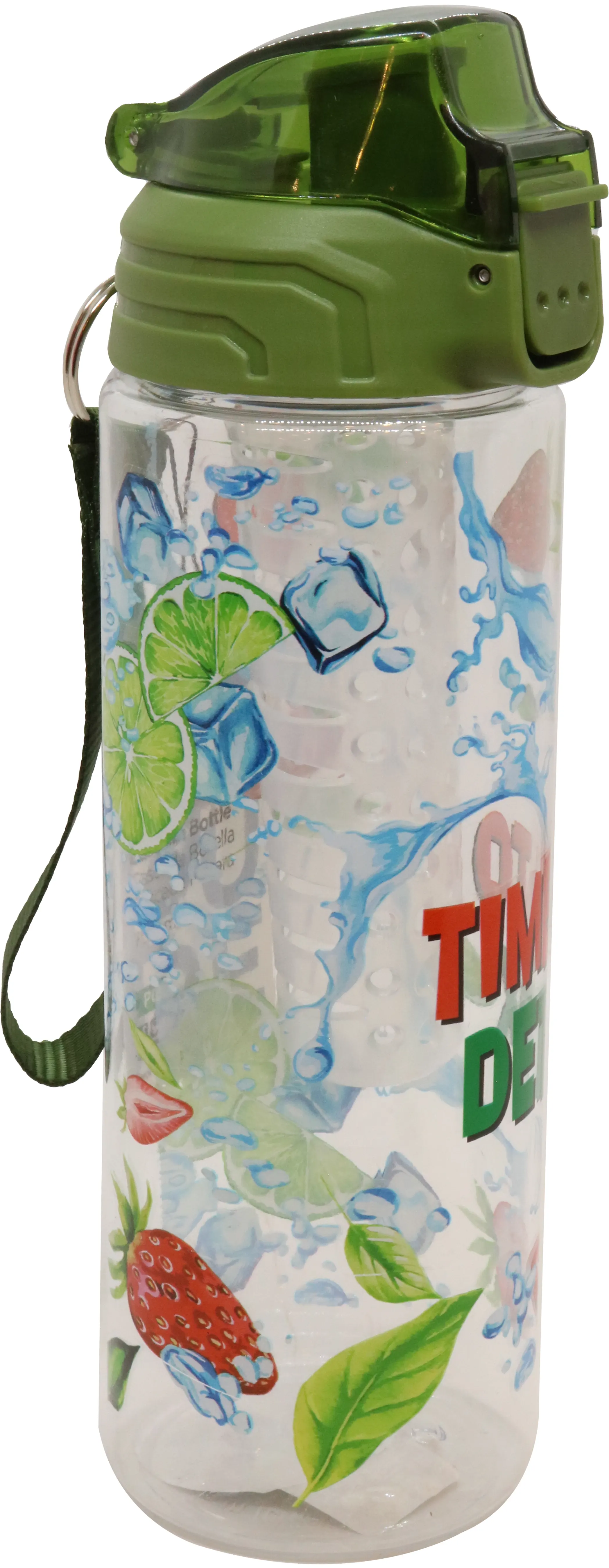 زجاجة مياه رياضية كاسكادا، اكريليك، 750 مللي، أخضر