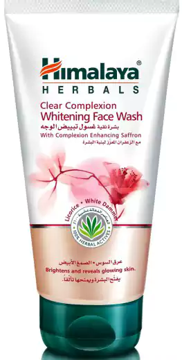 غسول وجه  تبييض مع الزعفران المعزز من هيمالايا 150 مل