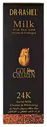 مزيل مكياج بالذهب والكولاجين من د.راشيل 100 مل