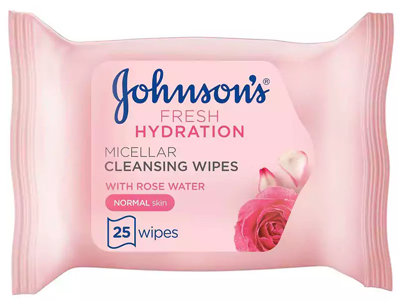 مناديل ميسيلار من جونسون 25 قطعه