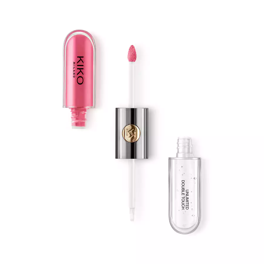 KIKO UNLIMITED DOUBLE TOUCH LIP COLOUR 116  Hot Pink