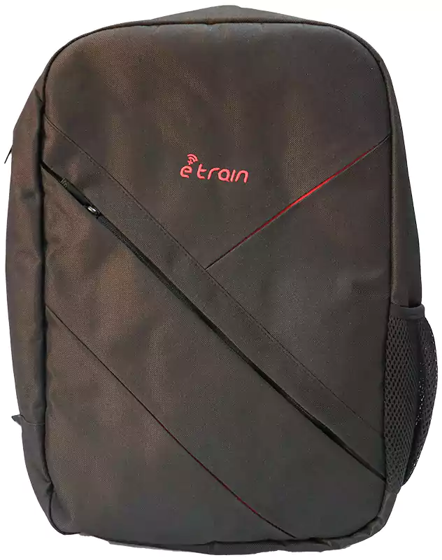 حقيبة ظهر لابتوب إي ترين، تو بي، 15.6 بوصة، أسود × أحمر، 810