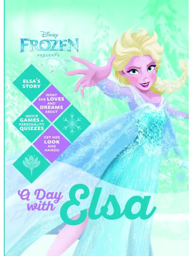 كتاب تعليمي للأطفال نيكولودين، يوم مع إلسا