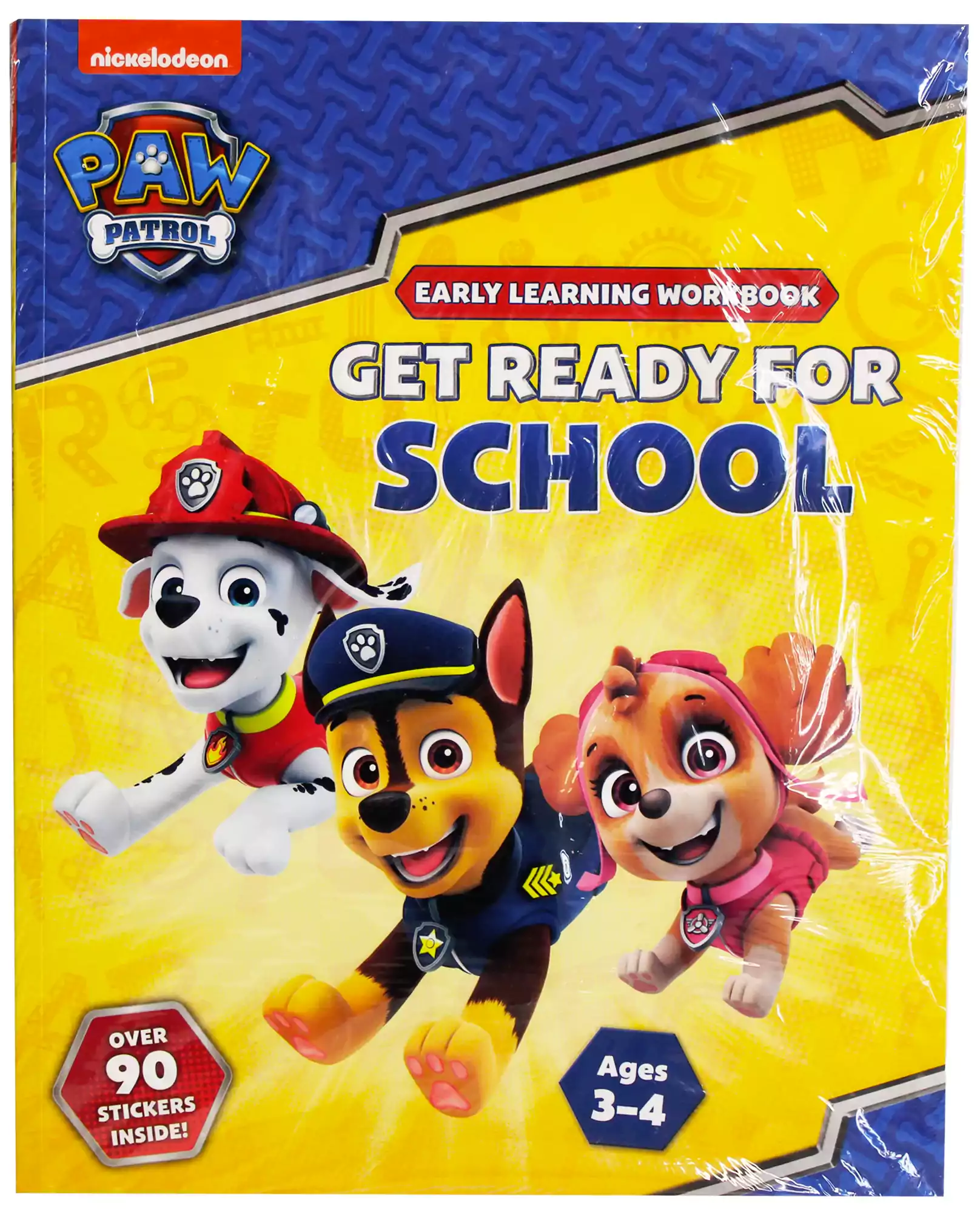 كتاب تعليمي للأطفال نيكولودين، باو باترول جاهزة للمدرسة